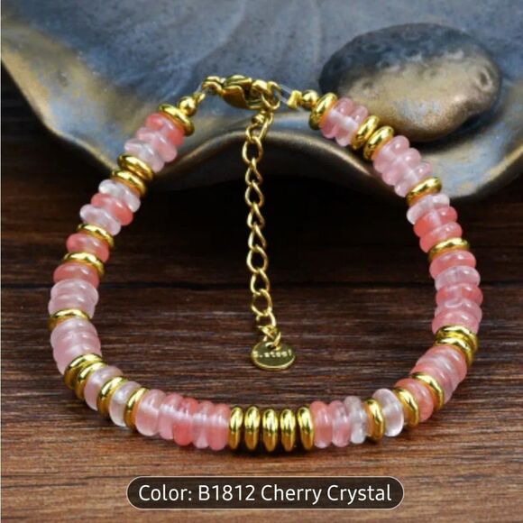 New! Handmade Boho Natural Gemstone Necklaces - Picture 6 of 13